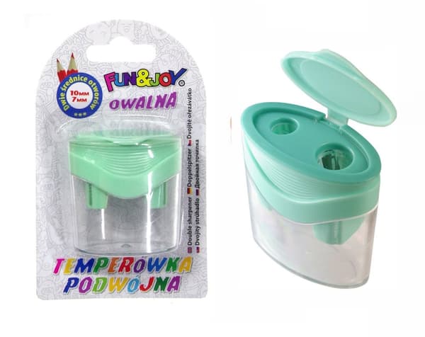 FunJoy Double Oval Sharpener