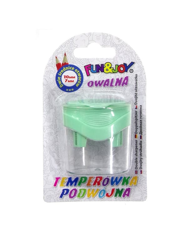 FunJoy Double Oval Sharpener