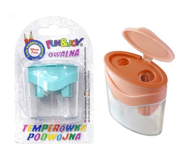 FunJoy Double Oval Sharpener