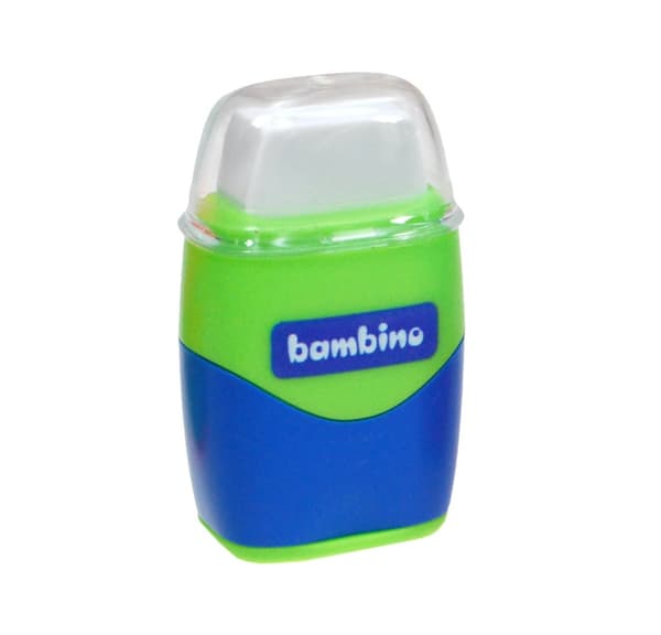 Eraser + Sharpener 2in1 Bambino