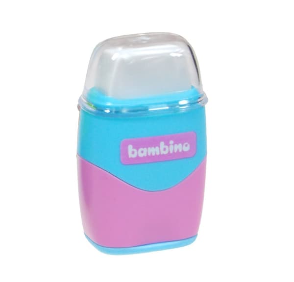 Eraser + Sharpener 2in1 Bambino