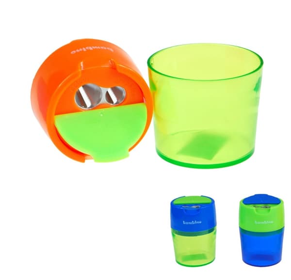 Dobbelt metalsliber med Bambino beholder