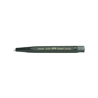 Rotationspenna - FABER-CASTELL - 30103 - Glasgummi - Optimal suddning - Vit färg
