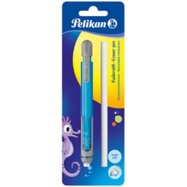 Pelikan Eraser-penna levereras med extra suddgummi, 0,000000 Svart