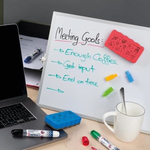 Magnetisk sudd för whiteboard - grön färg