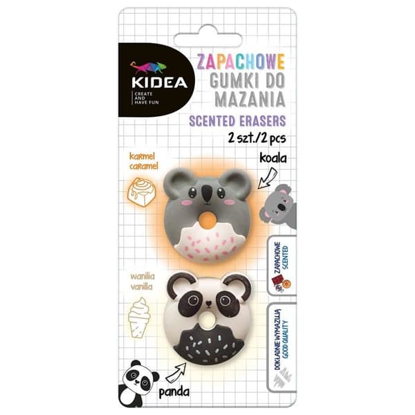 Gomme Derform - 437668 - Parfymerade gummier Panda koala 2 st KIDEA
