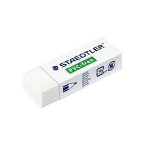 Staedtler radergummi b30, pvc-fri, vit