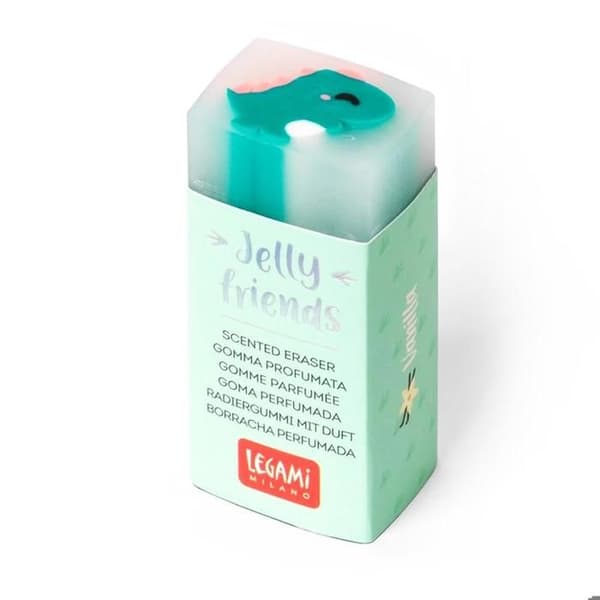 Scented Eraser - Legami - Jelly Friends - Dino Theme - 2,3 x 5 cm - Vanilj