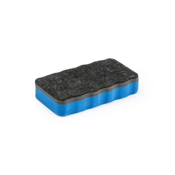 Magnetisk suddare för whiteboard Blå - Storlek: 10,5 x 5,5 x 1,8 cm