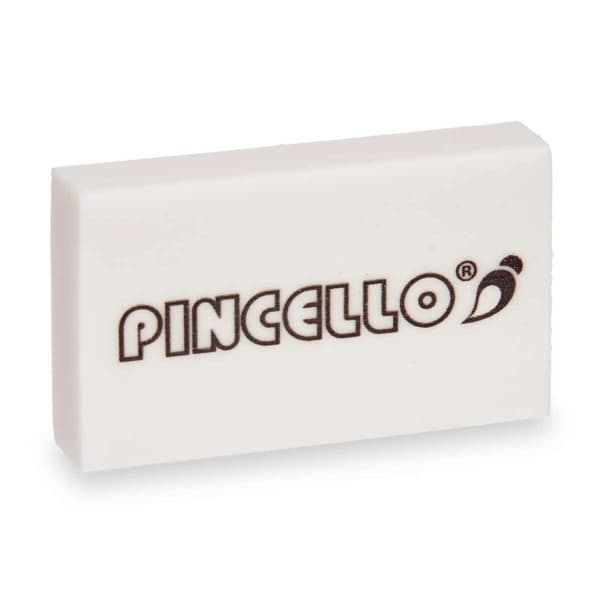 Viskelæder Pincello 485 Hvid (12 enheder)