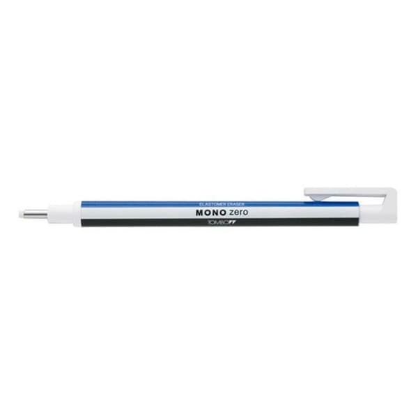 Gummiholder Tombow Mono Zero Blå Hvid Sort (5 enheder)