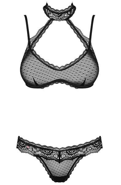 Obsessive Claudusia Set 2-pcs Black