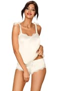 Pikkukuva 1 / 5: Obsessive Prima Neve Top & Panty White seksikkäät alusvaatteet