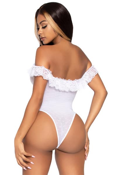 Leg Avenue Off The Shoulder Teddy Teddy