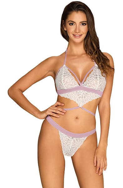 Obsessive Lilyanne Teddy White Teddy S/M