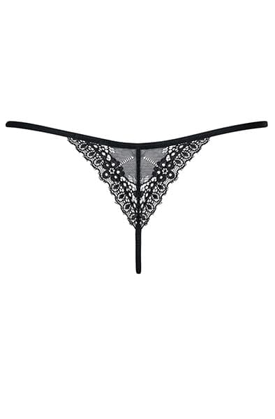 Obsessive Intensa Thong Black