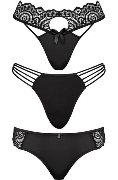 Underneath Coco Thong Set of 3 Trosor S/M