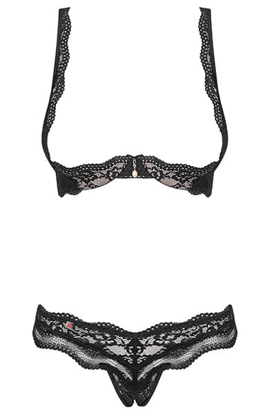 Obsessive Luvae Cupless Set Sexiga underkläder