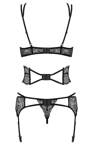 Obsessive Frivolla 4-pcs Black
