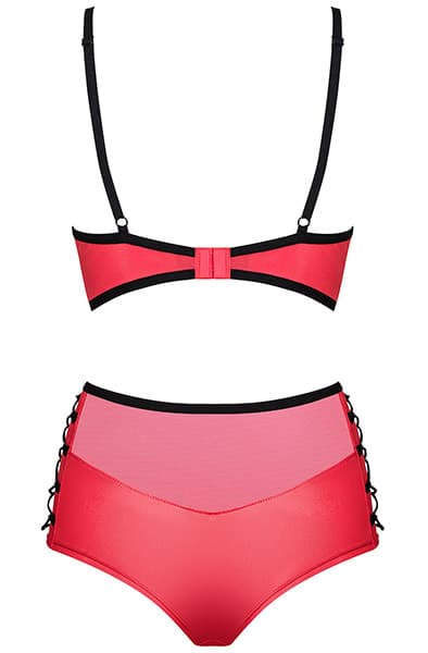 Obsessive Leatheria 2-pcs Set Red