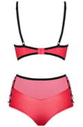 Miniatyrbilde 4 av 5: Obsessive Leatheria 2-pcs Set Red