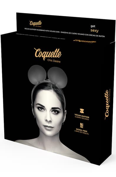 Chic Headband With Mouse Ears Musöron