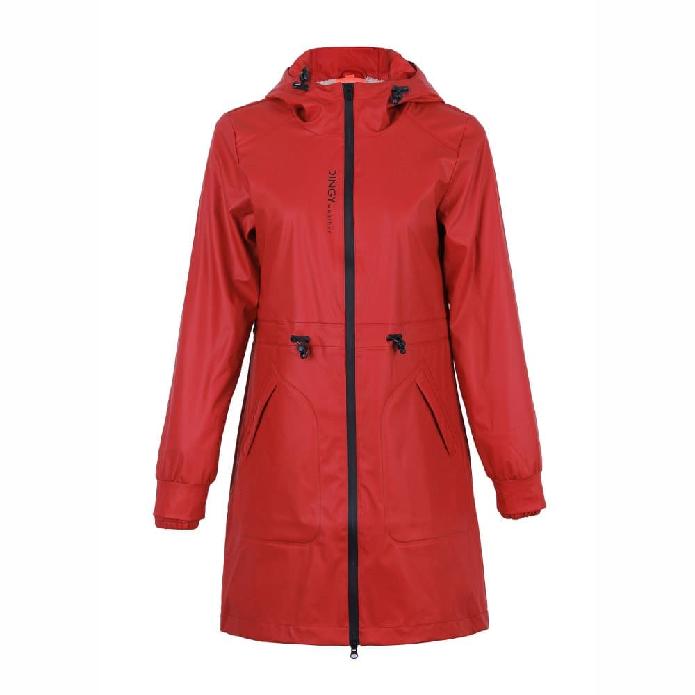 Dingy Weather Kvinnors fritids PU regnrock Jasmine