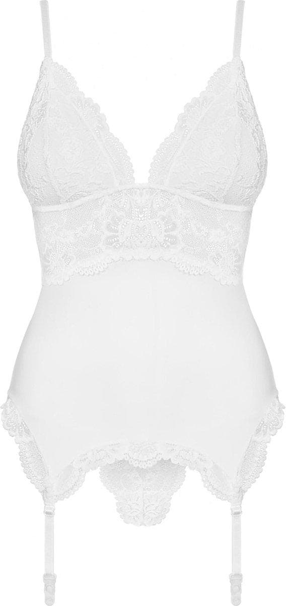 810-COR-2 Korset og Thong Hvid