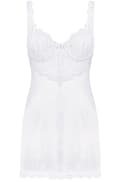 Miniatyrbillede 3 af 5: Obsessive Amor Blanco Chemise & Thong Sexet undertøj