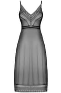 Miniatyrbilde 3 av 5: Obsessive Estiqua Chemise Black Sexy undertøy