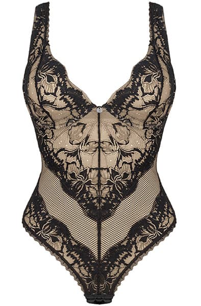 Obsessive Olvidia Teddy Black Teddy