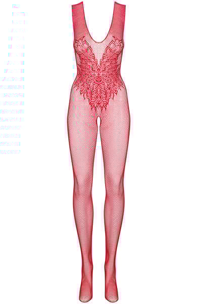 Obsessive Bodystocking N112 Red Bodystocking