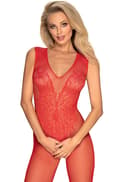 Miniatyrbild 1 av 5: Obsessive Bodystocking N112 Red Bodystocking