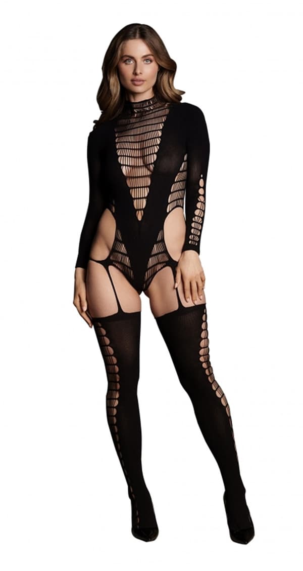 Kalyke XXIII - SVART Bodystocking