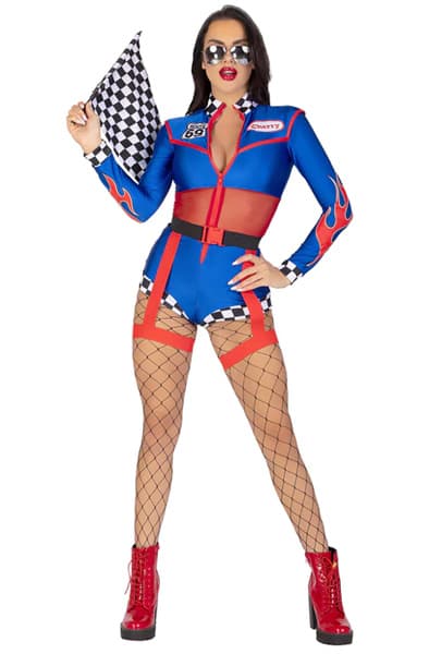 Leg Avenue Cherry Bomb Racer