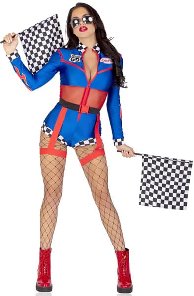 Leg Avenue Cherry Bomb Racer
