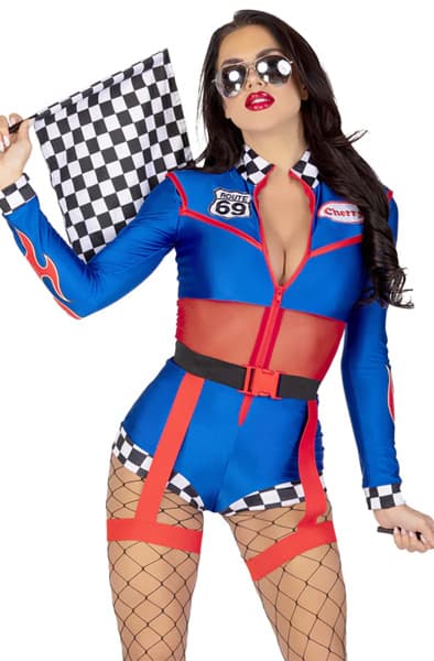 Leg Avenue Cherry Bomb Racer M