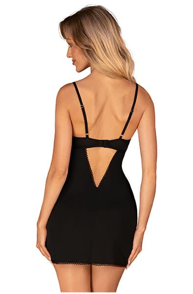 Obsessive Rosenty Chemise & Thong Sexy undertøy