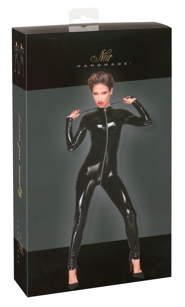 Noir Jumpsuit Zip L