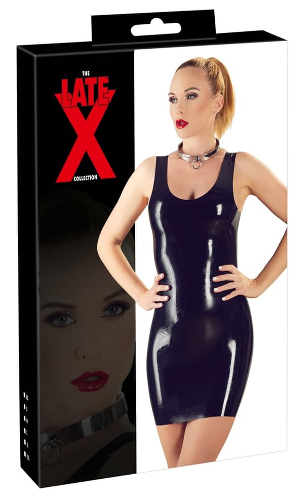 Latex Mini Dress L
