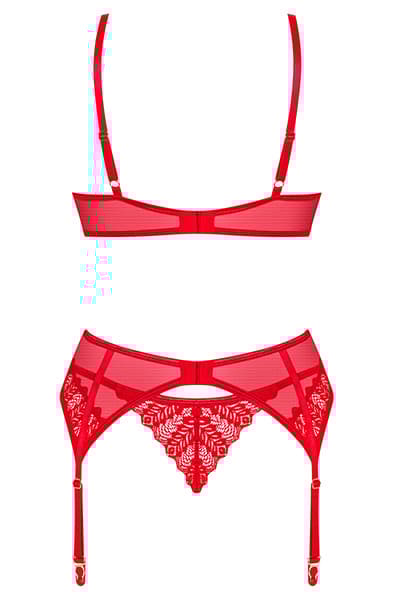 Obsessive Ingridia 3-pcs Set Red