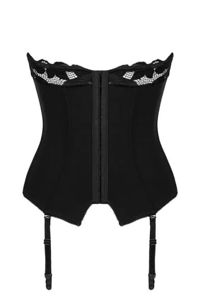 Obsessive Editya Corset Black Korsett