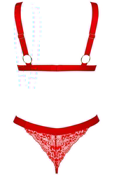 Obsessive Elianes 2-pcs Set Red