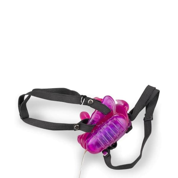 Culotte vibrerande fjäril tredubbel stimulering