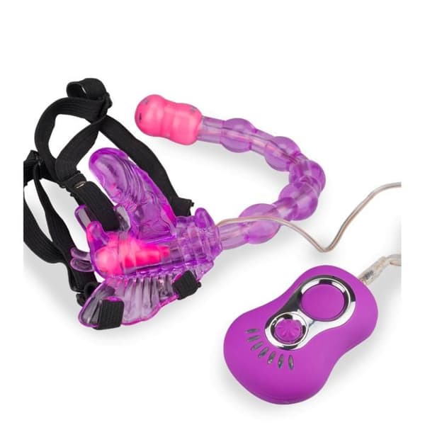 Culotte vibrerande med tri-stimulering