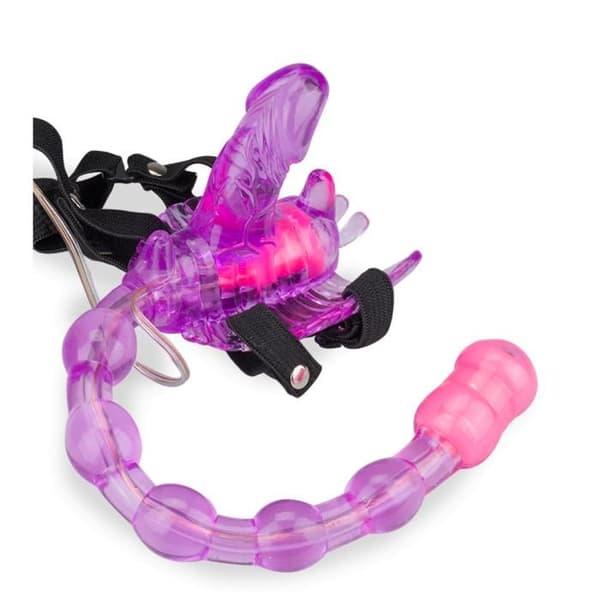 Culotte vibrerande med tri-stimulering