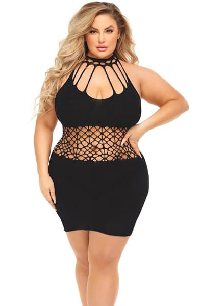 Rich B Phase Dress Black