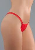 Miniatyrbillede 1 af 2: Wetlook - Red Panty