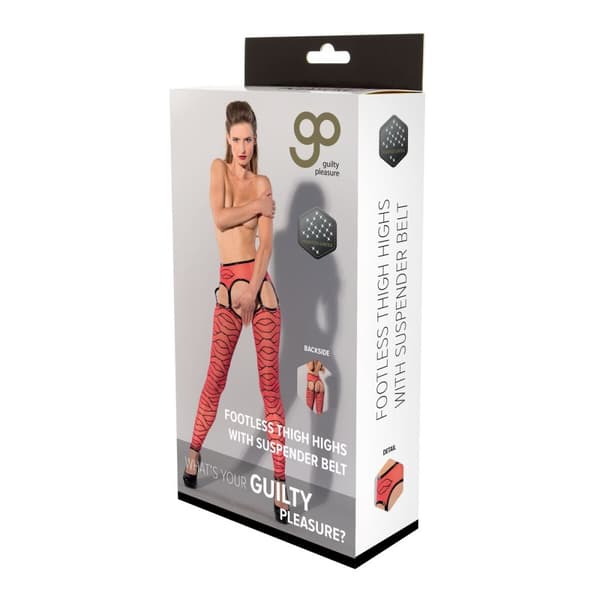 Sukkahousut Guilty Pleasure Punainen (XL)