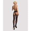 Pikkukuva 5 / 5: Sukkahousut sukkanauhoilla Obsessive Garter Stockings Musta S/M/L